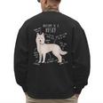 Siberian Husky Dog Anatomy Pet Mom Cute Dog Dad Men Women Kids Men's Sweatshirt Back Print Siberian Husky Dog Anatomy Pet Mom Cute Dog Dad Men Women Kids Men's Sweatshirt Back Print