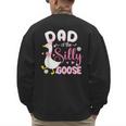 Silly Dad Goose Dad 1st Birthday Family Matching Party Men's Sweatshirt Back Print