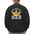 The Simpsons World's Best Dad Father's Day Group V2 Small Men's Sweatshirt Back Print