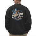 Skeleton Dad Tax Making Sure It's Not Poison Fathers Day Men's Sweatshirt Back Print