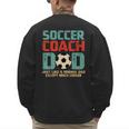 Soccer Coach Dad T-Shirt Men's Sweatshirt Back Print