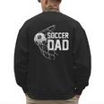 Soccer DAD Football Futbol Parents Goal Men's Sweatshirt Back Print