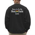 Soon To Be The Best Dads Ever Baby Announcement Gay Couple Men's Sweatshirt Back Print