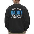 Soon To Be Daddy Again Est 2026 Dad Baby Announcement Men's Sweatshirt Back Print Soon To Be Daddy Again Est 2026 Dad Baby Announcement Men's Sweatshirt Back Print