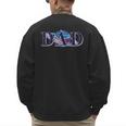 Space Dad Family Matching Mom Space Birthday Theme Party Men's Sweatshirt Back Print Space Dad Family Matching Mom Space Birthday Theme Party Men's Sweatshirt Back Print