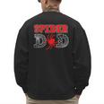 Spider Dad Spidey Birthday Family Matching Kid Daddy Spiders Men's Sweatshirt Back Print Spider Dad Spidey Birthday Family Matching Kid Daddy Spiders Men's Sweatshirt Back Print