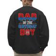 Spider Web Birthday Party Dad Of The Birthday Boy Men's Sweatshirt Back Print