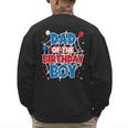 Spider Web Dad Of The Birthday Boy Men's Sweatshirt Back Print