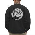 Star Wars Father's Day Stormtrooper This Dad Is A Trooper Circle Men's Sweatshirt Back Print