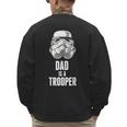 Star Wars Father's Day Stormtrooper Dad Is A Trooper Vintage Men's Sweatshirt Back Print Star Wars Father's Day Stormtrooper Dad Is A Trooper Vintage Men's Sweatshirt Back Print