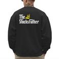 The Stocks Father Trader Dad Men's Sweatshirt Back Print