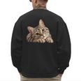 Tabby Cat Mom Dad Pet Shop Tabby Cats Kitten Tabby Cat Men's Sweatshirt Back Print