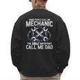 Tee Styley Mechanic Dad Novelty Small Men's Sweatshirt Back Print