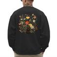 Tortie Cat Owner Flowers Tortie Cat Mom Tortie Cat Dad For Men Women Kids Men's Sweatshirt Back Print