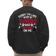 Tuxedo Cat Owner Tuxedo Cat Dad Tuxedo Cat Mom Men's Sweatshirt Back Print