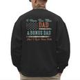 I Have Two Titles Dad & Bonus Dad I Rock Them Both Bonus Dad Men's Sweatshirt Back Print I Have Two Titles Dad & Bonus Dad I Rock Them Both Bonus Dad Men's Sweatshirt Back Print