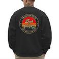 I Have Two Titles Dad & Grandpa I Rock Them Both For Grandpa Men's Sweatshirt Back Print