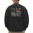 I Have Two Titles Dad & Poppy I Rock Them Both Poppy Men's Sweatshirt Back Print