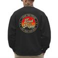 I Have Two Titles Dad & Pops I Rock Them Both For Grandpa Men's Sweatshirt Back Print