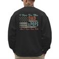 I Have Two Titles Dad & Pops I Rock Them Both Pops Men's Sweatshirt Back Print