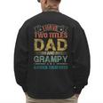 I Have Two Titles Dad And Grampy Tshirt Fathers Day Men's Sweatshirt Back Print I Have Two Titles Dad And Grampy Tshirt Fathers Day Men's Sweatshirt Back Print