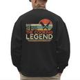 Vintage Cooking Dad The Man The Myth The Legend Chef Men's Sweatshirt Back Print