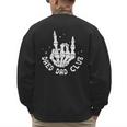 Vintage Dead Dad Club Matching 2 Sides Fathers Day Men's Sweatshirt Back Print