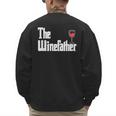 The Winefather Red Wine Tasting Fathers Day Dad Men's Sweatshirt Back Print The Winefather Red Wine Tasting Fathers Day Dad Men's Sweatshirt Back Print
