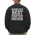 World's Best Father Farter Dad Daddy Papa Joke Men's Sweatshirt Back Print