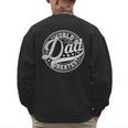 World’s Greatest Dad Father's Day Best Daddy Dad Ever Men's Sweatshirt Back Print
