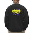 WowShirt WOW Dad Mom Men Women Boys Girls Tee Men's Sweatshirt Back Print WowShirt WOW Dad Mom Men Women Boys Girls Tee Men's Sweatshirt Back Print