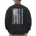 Wrestling Dad Men's Sweatshirt Back Print