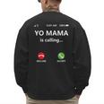 Yo Mama Is Calling Shirt Mom Shirts For DadCall Mom Men's Sweatshirt Back Print