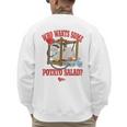 American Dad Who Wants Some Potato Salad Roger Cartoon Men's Sweatshirt Back Print
