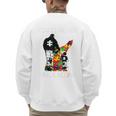 Autism Dad Support Alone Puzzle You'Ll Never Walk Premium Tri-Blend Men's Sweatshirt Back Print