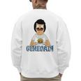 Bob's Burgers Gene Dad Portrait Men's Sweatshirt Back Print