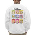 Cat Lover Cat Mom Cat Dad Crazy Cat Lady Cattitudes Men's Sweatshirt Back Print