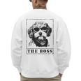 The Cavapoo Boss Mom Dad Dog Lover Men's Sweatshirt Back Print