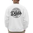 Cool Dads Club Father's Day From Daughter Son Best Dad Ever Men's Sweatshirt Back Print
