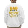 Dad Of The Bee Day Girl Flower Birthday Family Matching Men's Sweatshirt Back Print
