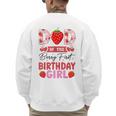 Dad Of The Berry First Birthday Girl Sweet Strawberry Men's Sweatshirt Back Print Dad Of The Berry First Birthday Girl Sweet Strawberry Men's Sweatshirt Back Print