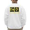 Dad Periodic Table Of Elements Men's Sweatshirt Back Print
