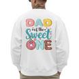 Dad Of The Sweet One 1st Birthday Girl Donut Party Men's Sweatshirt Back Print Dad Of The Sweet One 1st Birthday Girl Donut Party Men's Sweatshirt Back Print