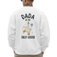Dada Of The Silly Goose First Birthday Family Matching Men's Sweatshirt Back Print