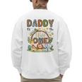 Daddy Of The Wild One 1St Birthday Boy Safari Jungle Men's Sweatshirt Back Print