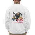 Despicable Me Minions Father's Day World's Best Dad Villain Men's Sweatshirt Back Print