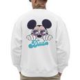 Disney Mickey And Friends Cool Mickey Summer Vibes Dad Logo Men's Sweatshirt Back Print
