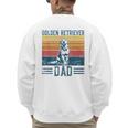 Dog Golden Dad Vintage Golden Retriever Dad Small Men's Sweatshirt Back Print Dog Golden Dad Vintage Golden Retriever Dad Small Men's Sweatshirt Back Print
