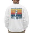 Dog Ridgeback Dad Vintage Rhodesian Ridgeback Dad Men's Sweatshirt Back Print Dog Ridgeback Dad Vintage Rhodesian Ridgeback Dad Men's Sweatshirt Back Print