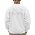 The Dogfather For Dog Dad For Men Men's Sweatshirt Back Print